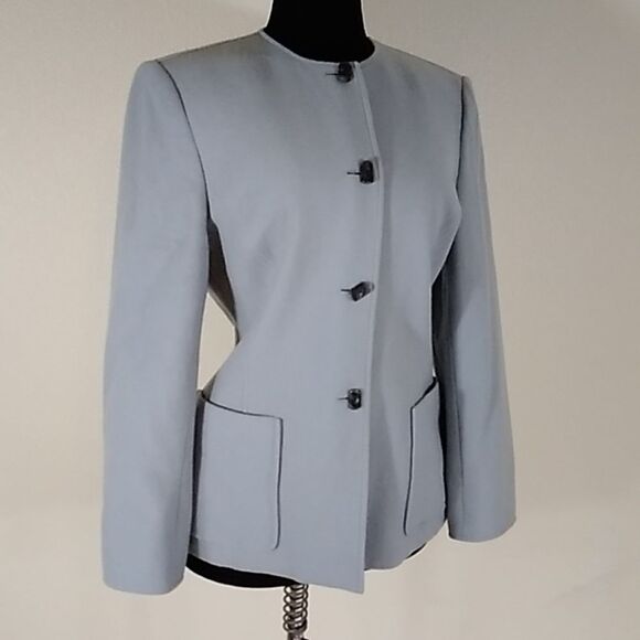 VINTAGE TAHARI ARTHUR'S LEVINE BLAZER JACKET SIZE 8P - Picture 1 of 14